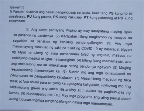 Pa Ans Po Pls Need Kona Po Kase Bukas Salamat Brainly Ph