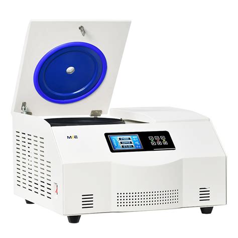 Low Noise Desktop Laboratory Refrigerated Centrifuge With LCD Touch