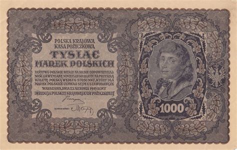 Billet Pologne Marek Tadeusz Kosciuszko Iii S Rie E