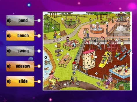 MW3 Park Vocab Labelled Diagram