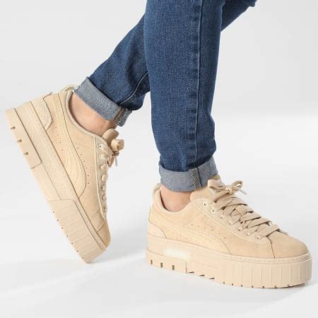 Puma Baskets Femme Mayze First Sense 388565 Light Sand