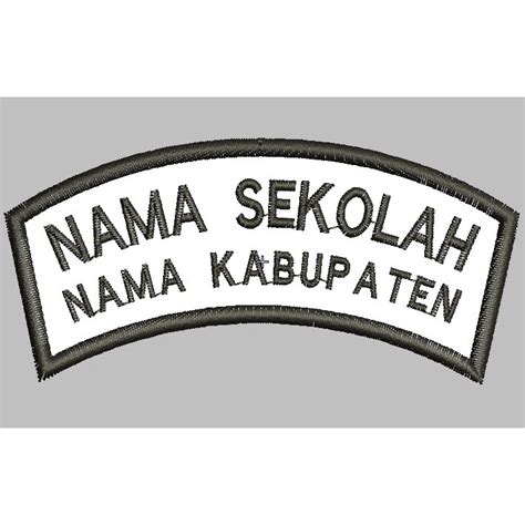 Jual Papan Nama Sekolah Bed Lokasi Sekolah Bed Lokasi Bordir Bed