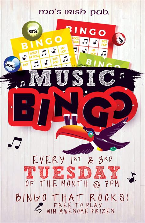 Music Bingo at Mo's! - BCS Events