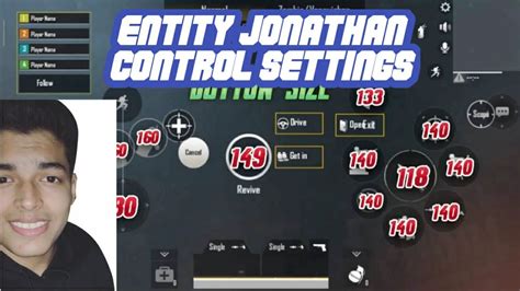 Entity Jonathan 2 Fingers Best Control Settings With Gyro Sensitivity