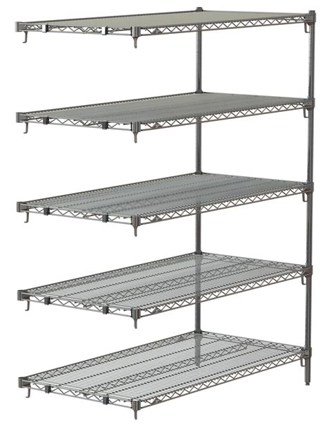 Metro Super Erecta EZ-ADD Wire Shelf, Chrome - Metro