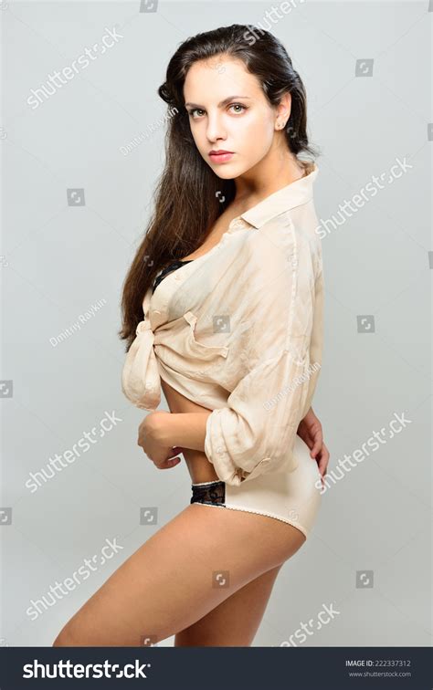 Beautiful Naked Woman Long Hair Light Stock Photo Shutterstock