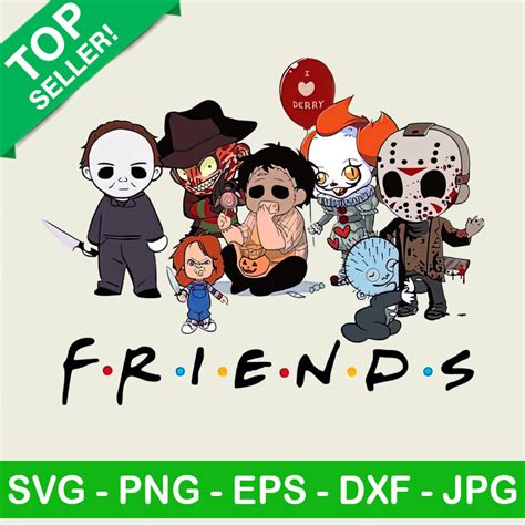Horror Movie Friends Character Png Chucky Jason Voorhees Png Horror