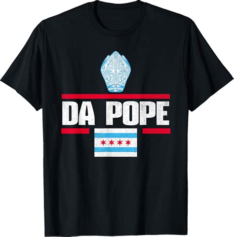 Hot Trending T Shirt With Da Pope Leo Xiv Chicago Flag Usa Walmart