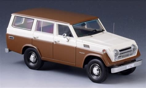 Miniature Toyota Land Cruiser 1 43 GLM FJ55 Marron Blanche 1979