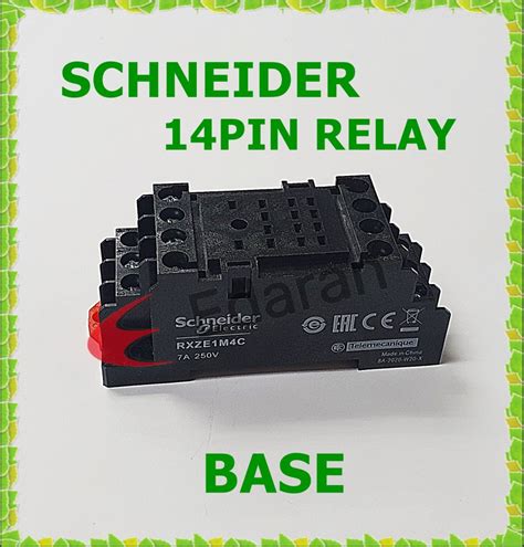 SCHNEIDER MY4N 14PIN RELAY 24VDC 230VAC BASE Shopee Malaysia