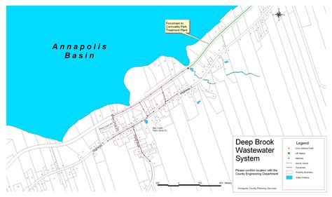 Municipality Of The County Of Annapolis Sewer System Maps