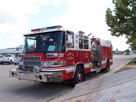 Austin TX FD Engine 39 2005 Pierce Quantum 1500 1000 Job Flickr