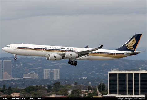 9V SGB Airbus A340 541 Singapore Airlines James Rowson JetPhotos