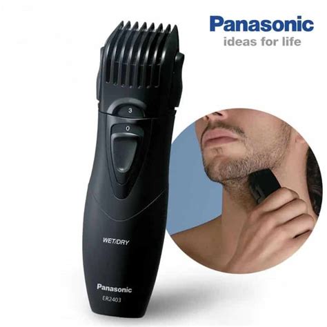 Panasonic Er K Body Hair Beard Trimmer Wet Dry Made In Japan