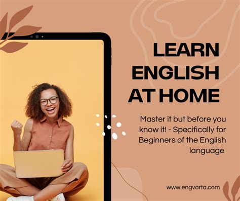 Learn English At Home Master It But Before You Know It