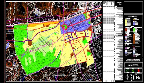 Plano Xalapa En Dwg 135 Mb Librería Cad