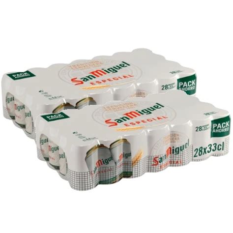 Pack De Cerveza San Miguel De X Latas Cl A Cada Lata