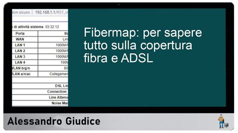 Fibermap Per Sapere Tutto Sulla Copertura Fibra E ADSL YouTube