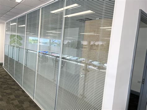 Glass Partitions At Fords Of Winsford Winsford Cheshire Double Glazed Glass Office Partition