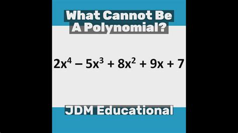 25 Examples Of Polynomial Equations Dewwool