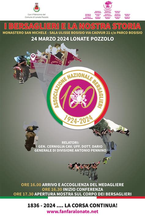 Lonate I Bersaglieri Festeggiano I Cent Anni Della Loro Associazione