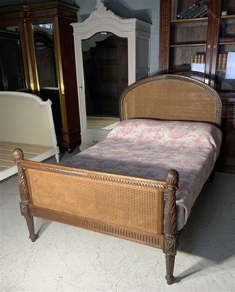 Carved Oak French Bergere Bed Antiques Atlas