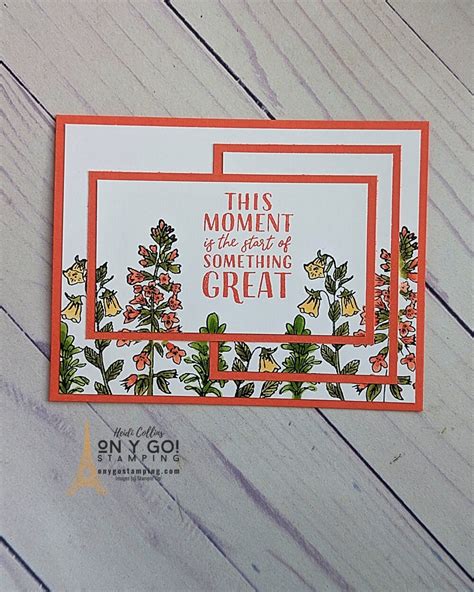 Easy Card Making Technique Triple Stamping ON Y GO STAMPING