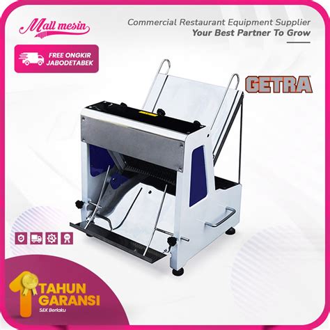 Jual Mesin Pemotong Roti Tawar Bread Slicer Getra Semua Varian