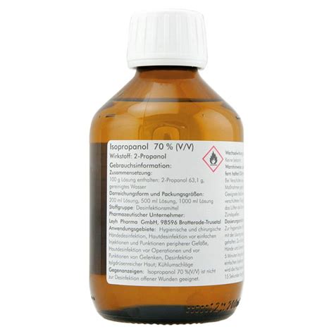 Isopropanol V V Ml Ml Online Kaufen Docmorris