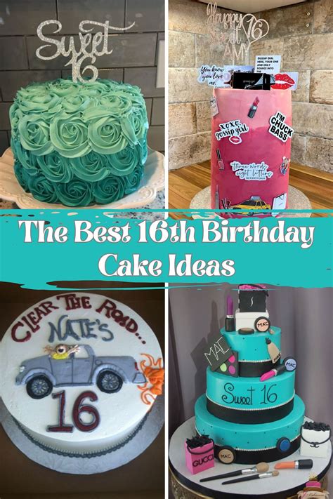 Sweet 16th Birthday Cake Ideas for an Unforgettable Party - momma teen