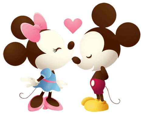 Minnie Mouse Y Mickey Mouse Enamorados Con Frases Imagui