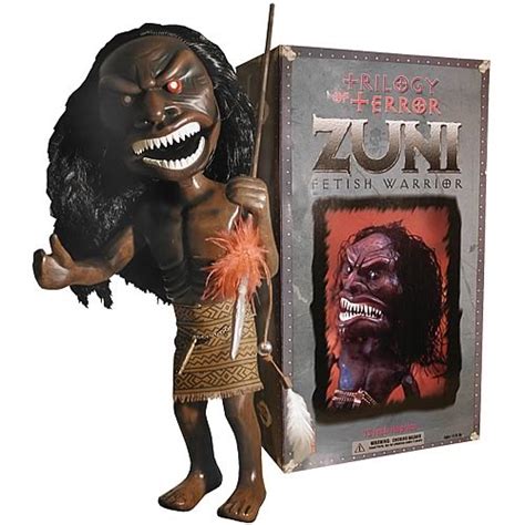 Trilogy Of Terror Zuni Fetish Warrior Figure