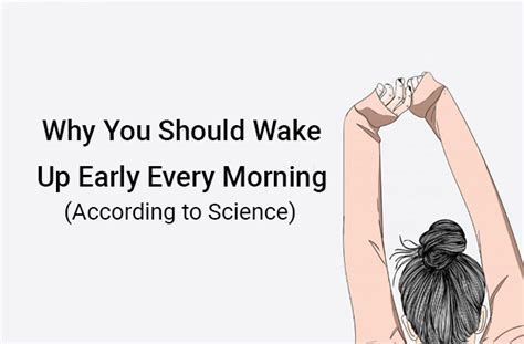 Science Says That You Should Wake Up Early In The Morning To Have A