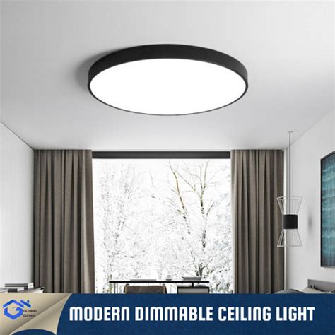 Jual Lampu Plafon LED Ceiling Light Minimalis Modern Dimmable 3 Color