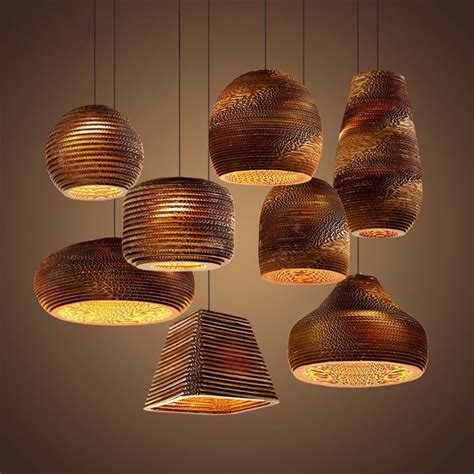 Honeycomb Naked Pupa Restaurant Lamp Cafe Paper Pendant Light Thai Lamp