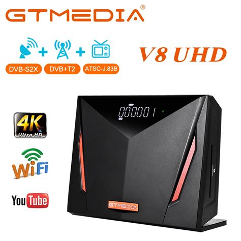 Strong Functional Gtmedia V Uhd K Dvb Fta Dvb T Receiver Cable