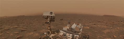 Curiosity Rover Takes Mars Selfie In Spite Of Massive Dust Storm