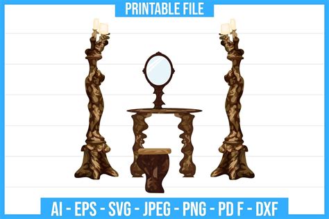 Statue Decoration Illustration Svg Graphic By Art Fanatic · Creative