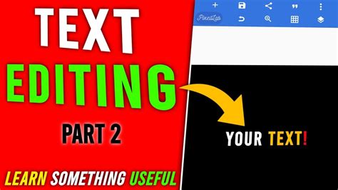 Pixellab Tutorial Simple Text Editing On Pixellab Use Pixellab On