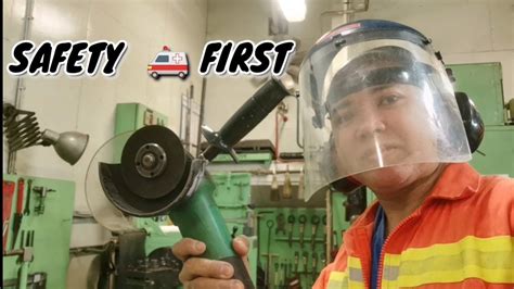 Safety Tips Sa Pag Cutting Gamit Ang Angle Grinder YouTube