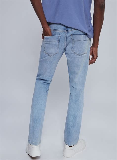 Cal A Jeans Claro Slim Dudalina Masculina Cal A Jeans