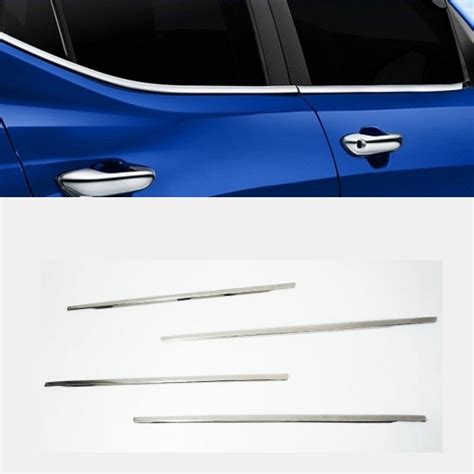 Maruti Suzuki Wagon R Lower Window Chrome Moulding Garnish Trims