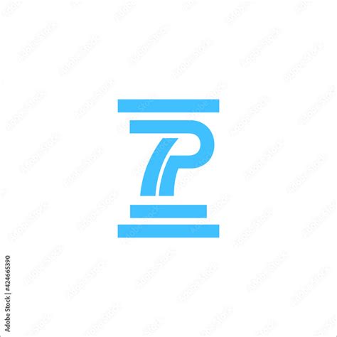 7p logo design Stock Vector | Adobe Stock