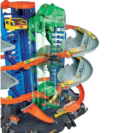 Hot Wheels City Robo T Rex Ultimate Garage Playset The Toys Boutique