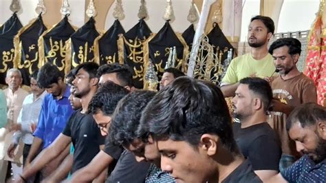 Shah Ast Hussain Badshah Ast Hussain Roorkee Moharram Matam Youtube