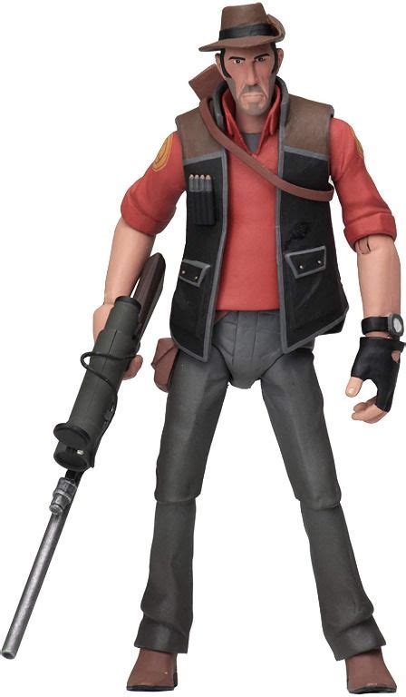 Neca Team Fortress Scale Action Figures Series Red