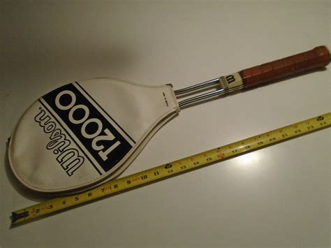 Wilson T2000 Classic Vintage Tennis Racquet Leather Grip 4 5 8 Medium Clean Usa Ebay