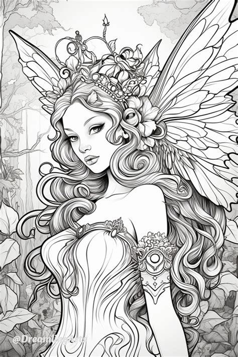 Fairy Coloring Page Fairy Coloring Pages Witch Coloring Pages Fairy