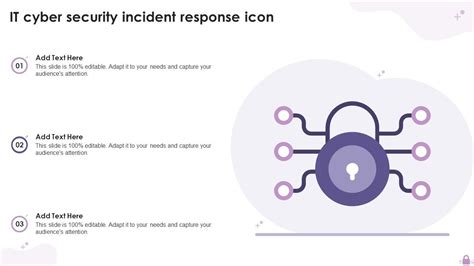 It Cyber Security Incident Response Icon Ppt Sample