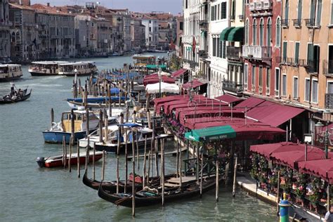 Grand canal of Venice editorial photography. Image of grand - 51471577